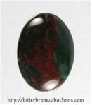 Bloodstone Cabochon