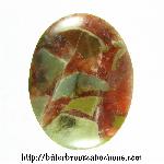 Brecciated Jasper Cabochon