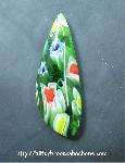 Mille Fleur Glass Cabochon Mille Fleur Glass Cabochon