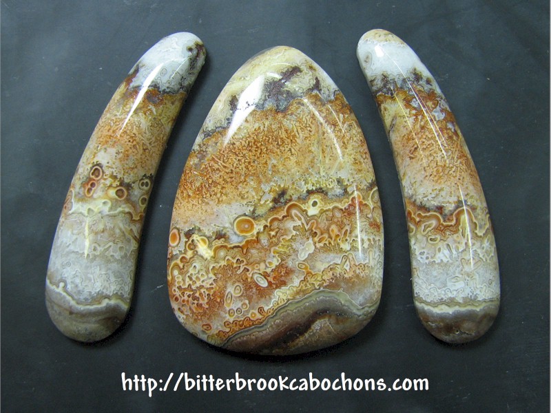 Lace Agate Cabochons