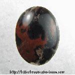 Mahogany Obsidian Cabochon