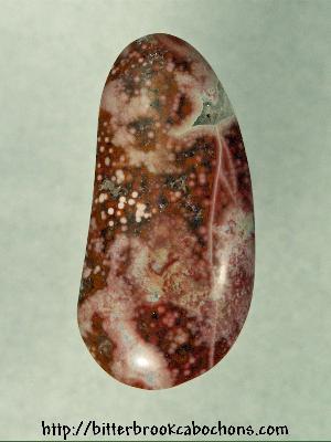 Orbicular Jasper Cabochon