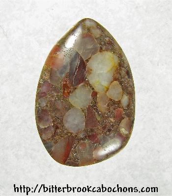 Pudding Stone Cabochon