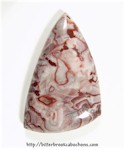 Peppermint Lace Agate Cabochon