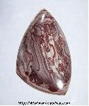 Peppermint Lace Agate Cabochon