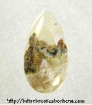 Plume Agate Cabochon