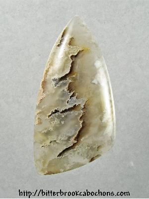 Plume Agate Cabochon