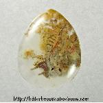 Plume Agate Cabochon