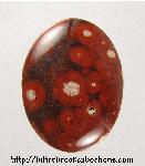 Poppy Jasper Cabochon