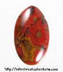 Poppy Jasper Cabochon