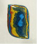 Rainbow Cal Silica Cabochon