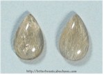 Rutilated Quartz Cabochons