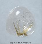 Rutilated Quartz Cabochon