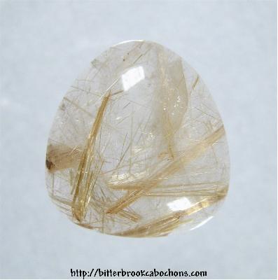 Rutilated Quartz Cabochon