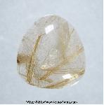 Rutilated Quartz Cabochon