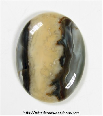 Seam Agate Cabochon