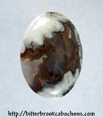 Seam Agate Cabochon