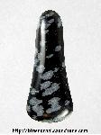 Snowflake Obsidian Cabochon Snowflake Obsidian Cabochon