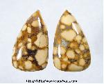 Teal Puddingtone Cabochons Teal Puddingtone Cabochons