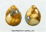 Teal Puddingtone Cabochons Teal Puddingtone Cabochons