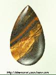 Tigereye Jasper Cabochon