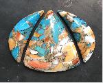Compressed Turquoise Cabochons Compressed Turquoise Cabochons