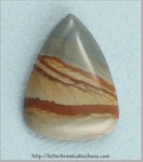 Wild Horse Picture Jasper Cabochon